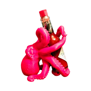 3D tulostettu pidike TABASCO pullolle
