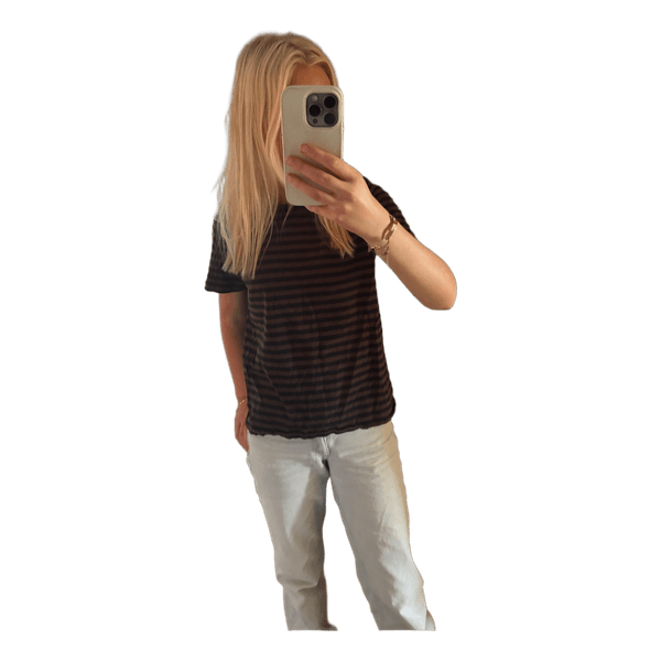Stribet t-shirt