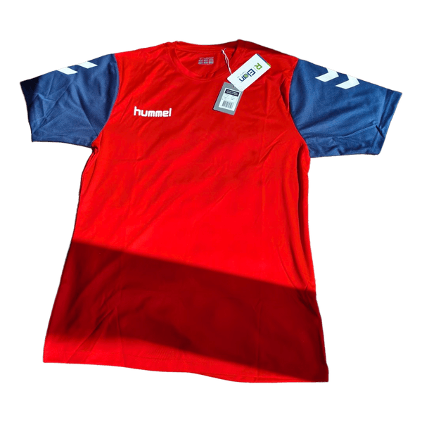 Red Hummel sports t-shirt