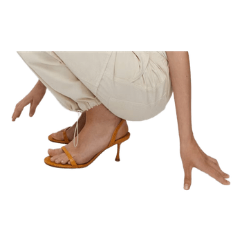 Mango crocodile effect sandals