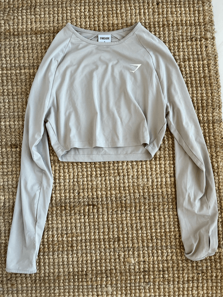 Gymshark pitkähihainen crop top