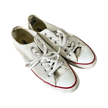 Valkoiset kangaskengät