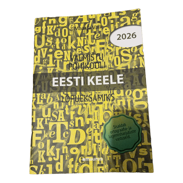 Eesti keele lopueksamiks raamat