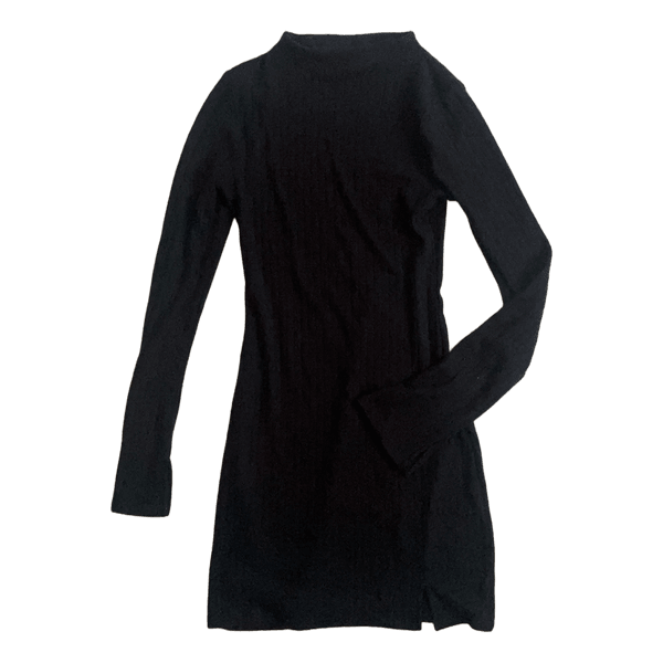 Black long sleeve dress