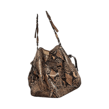 Käärmeennahkakuosis laukku