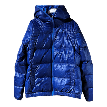 Blue Adidas puffer jacket