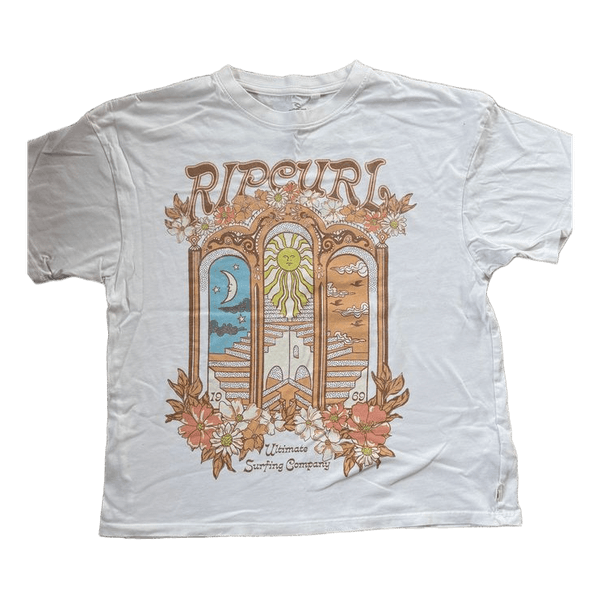 Ripcurl white t-shirt