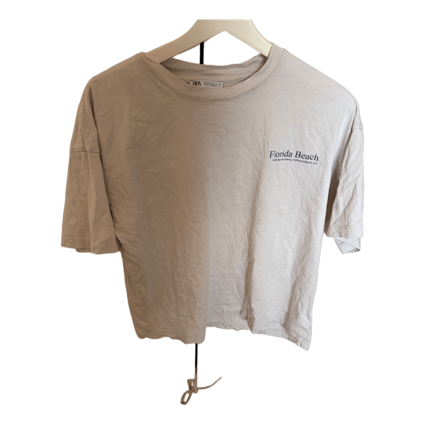 Zara t-shirt med print