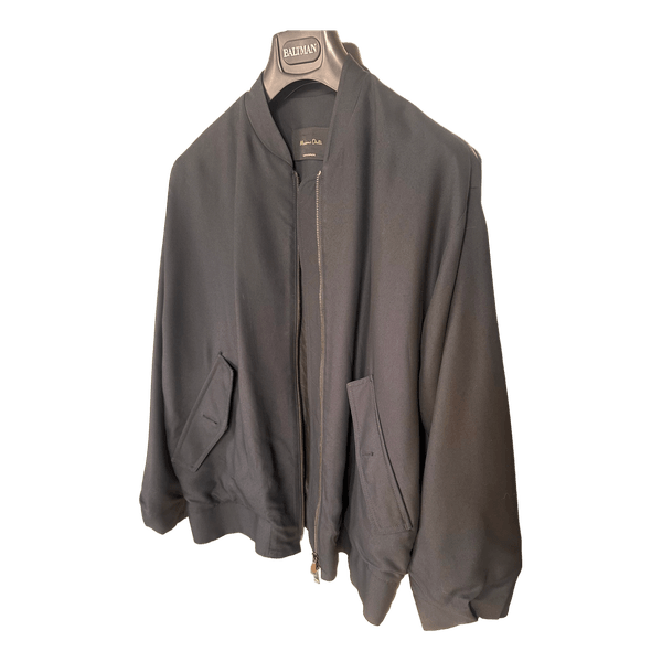 Massimo Dutti black bomber