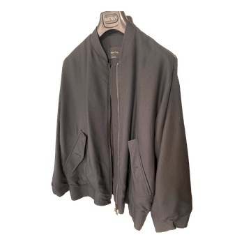 Massimo Dutti black bomber
