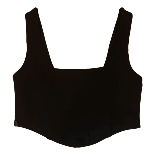 Sort cropped top