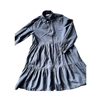 Sininen bohemian mekko S 