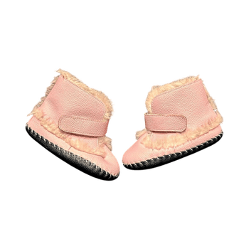 Pink baby boots