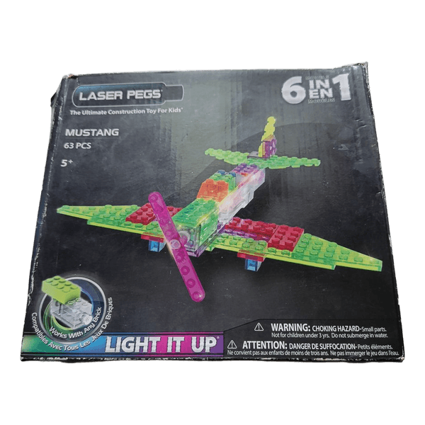 Laser Pegs Mustang 63pcs