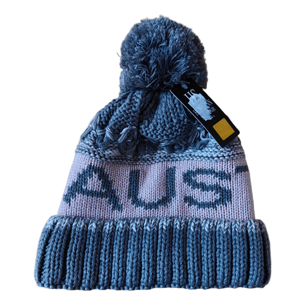 Austria knitted pompom beanie