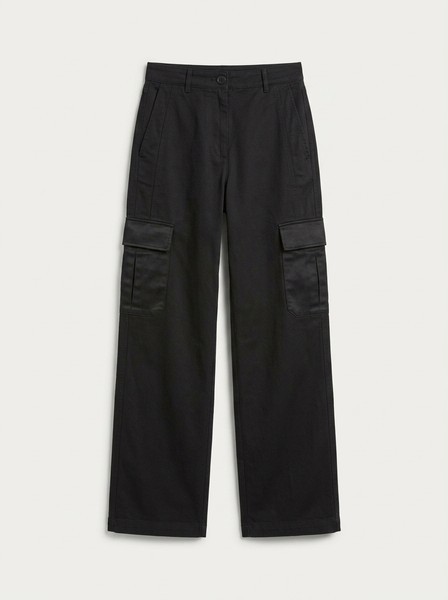 Black cargo pants