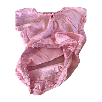 Vaaleanpunainen pusero blouse