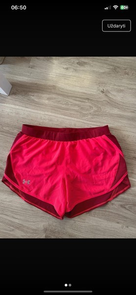 Under armour pink sport shorts
