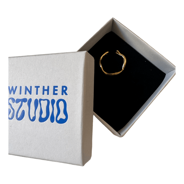 Winther Studio guldring