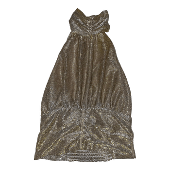 Kultainen halter neck toppi