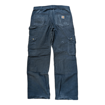 Black Carhartt cargo trousers