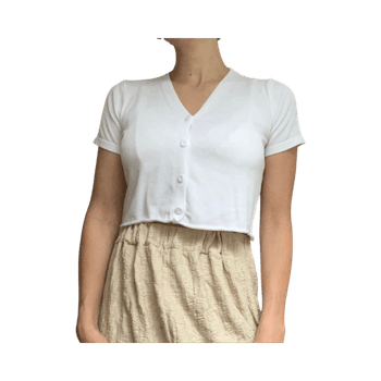 Cropped tee