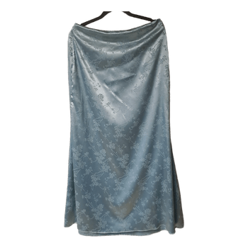Light blue floral skirt