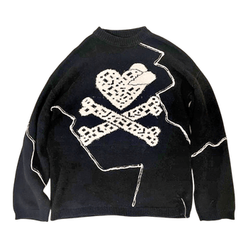 Musta Racer Worldwide neule