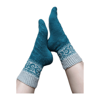 Handmade wool socks