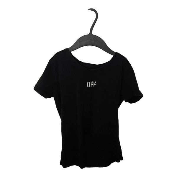 Musta Off-White t-paita