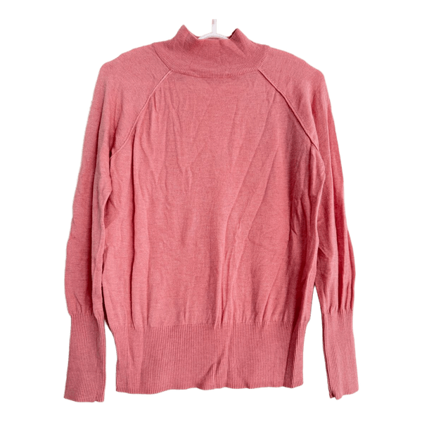 Rosa stickad tröja KappAhl