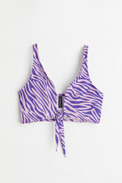 Purple knot top