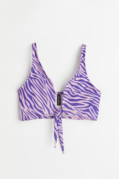 Purple knot top