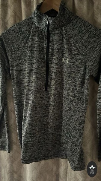 Grey Under Armour quarter-zip