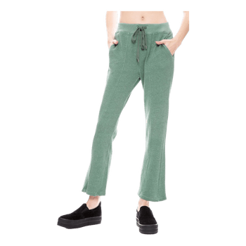Sundry Women Lounge Pants Size S Green High Waist Soft Cotton Blend USA