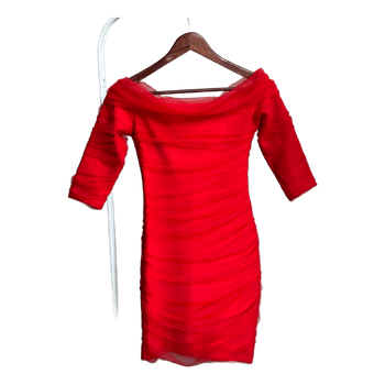 Red Dolce & Gabbana dress