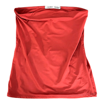 Red tube top