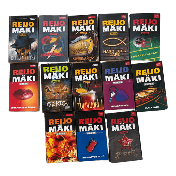 Reijo Mäki: Vares dekkaripaketti