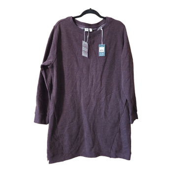 Tentree fleece crew dress