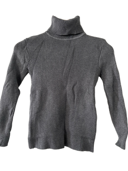 Ribbed turtleneck sweater