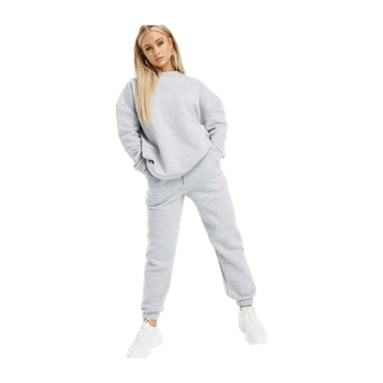 Grey oversized tracksuit