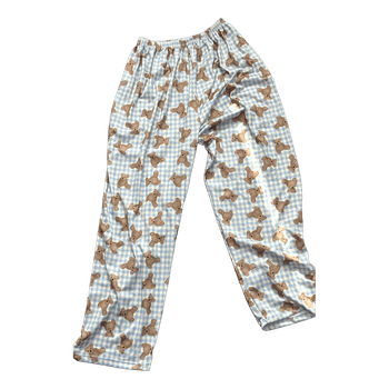 Nallekuvioiset yöhousut