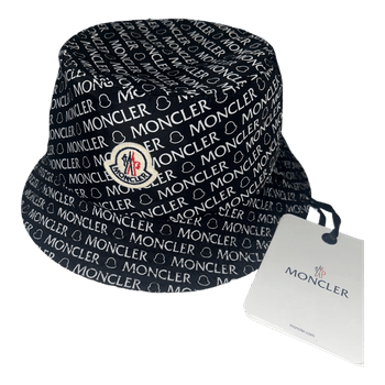 Moncler logo bucket hat