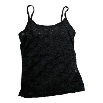 Black lace camisole