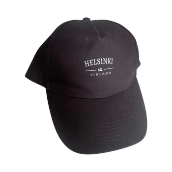 Black Helsinki baseball cap