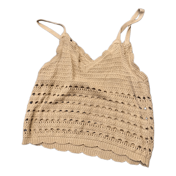 Beige strikket Sirup top