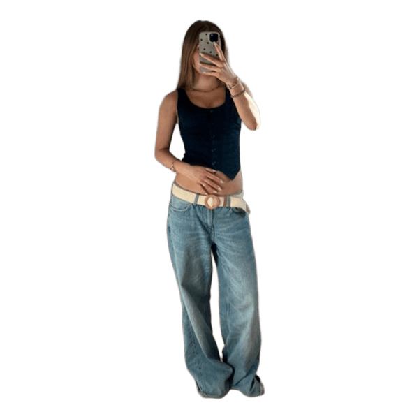 Sød vest top😘