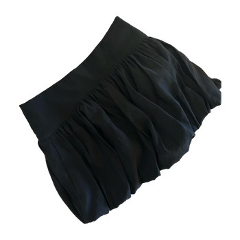 Zara black balloon skirt