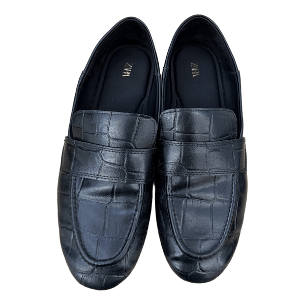 Zara sorte loafers