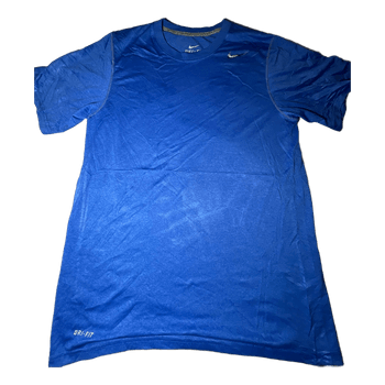 Blue Nike Dri-Fit t-shirt